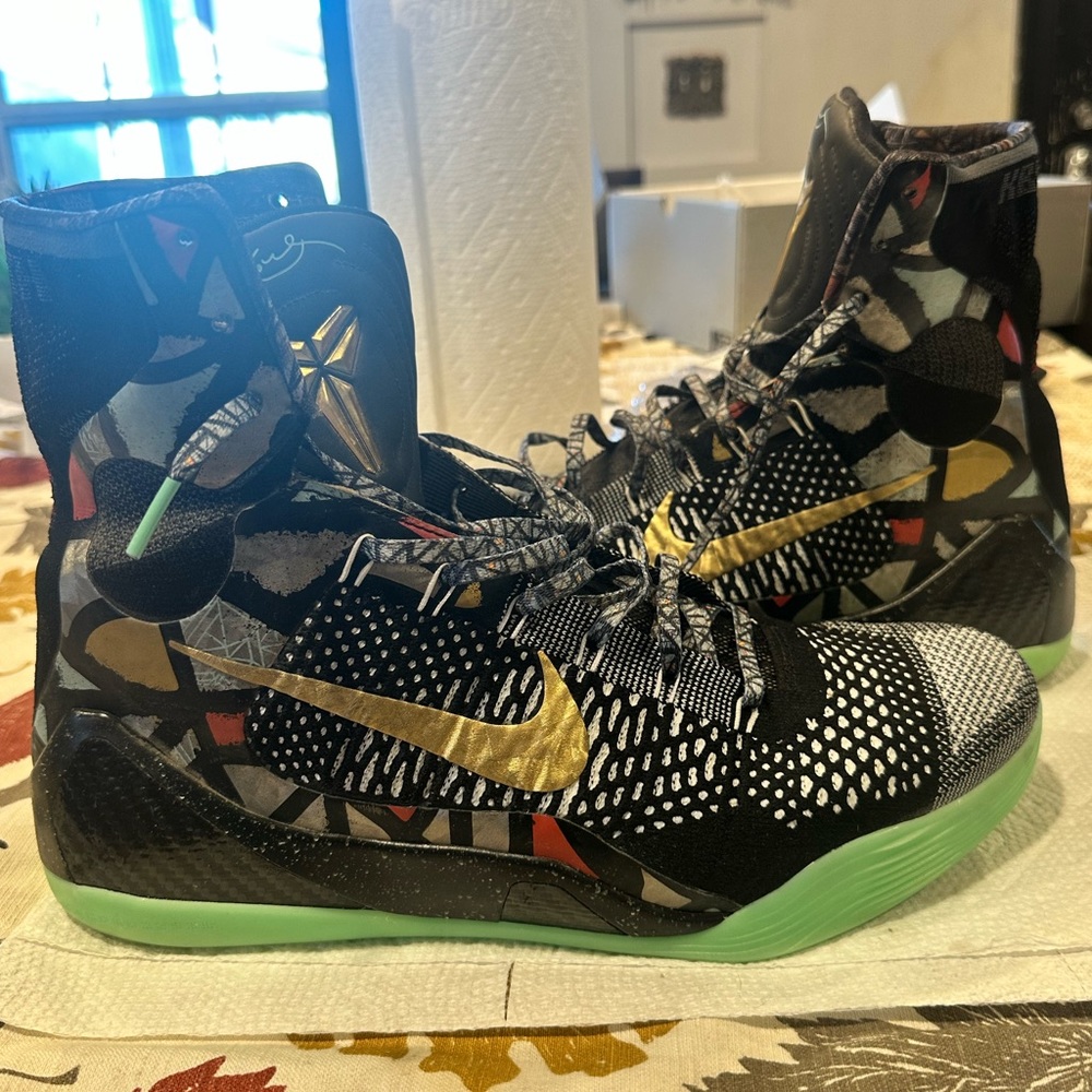 Nike Kobe 9 Elite ‘NOLE Gumbo League size 13 630847-002 2014.  Worn one time.